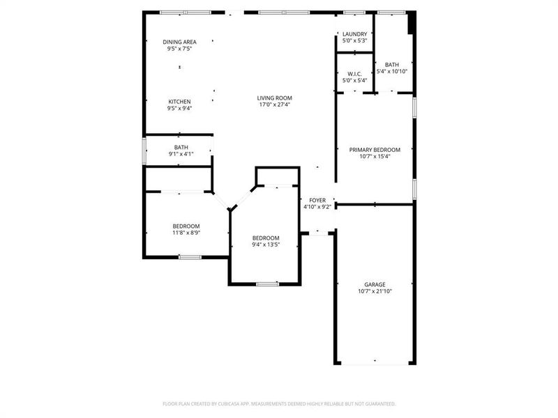 2D floor plan layout of this home in , McGregor, TX (Image 3).