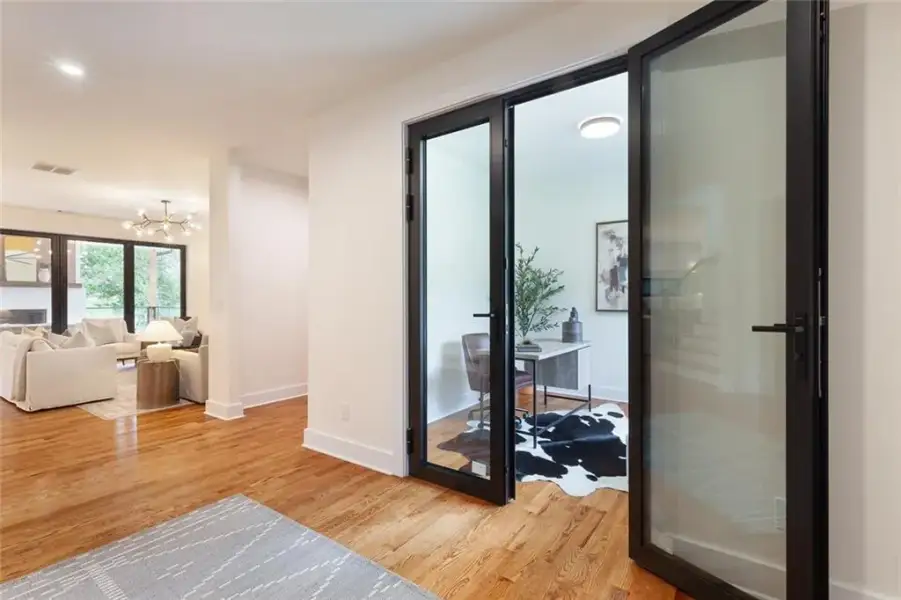 Furnished interior view inside a new home in , Marietta (Image 52).