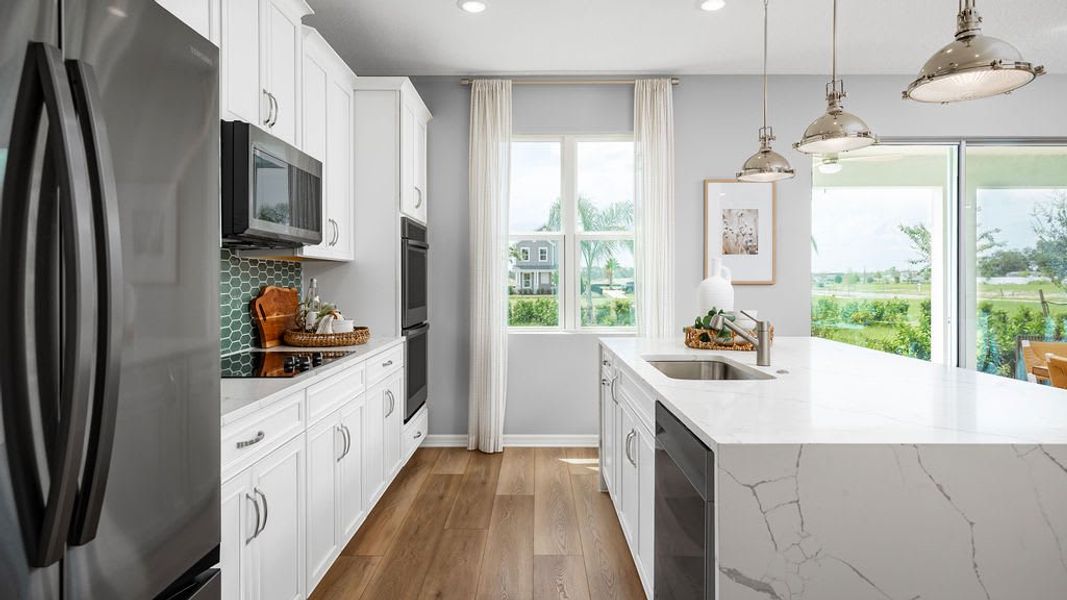 Kitchen | Newcastle | New Homes in Central Florida | Landsea Homes