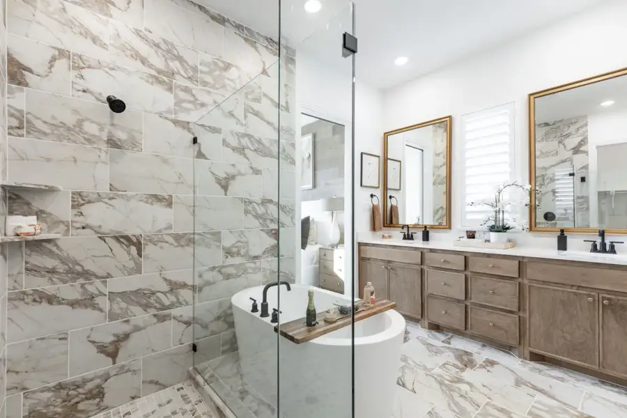 Representative Primary Bathroom - some options shown