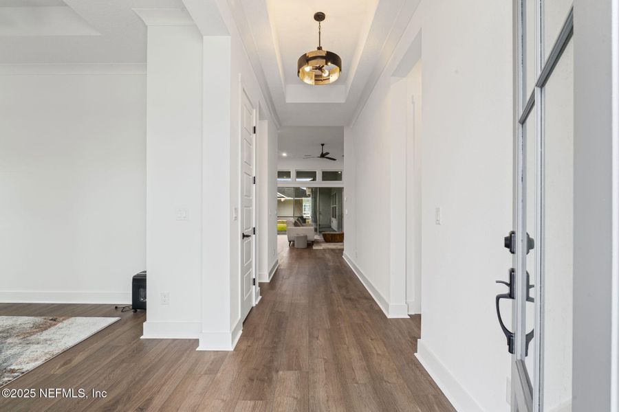 Spacious, unfurnished interior of a new home in Seven Pines 50' Rear Entry, Jacksonville (Image 22).