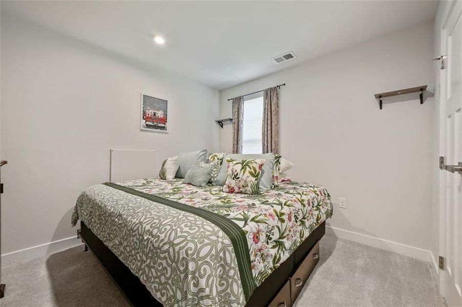 Furnished interior view inside a new home in , Locust Grove (Image 11).
