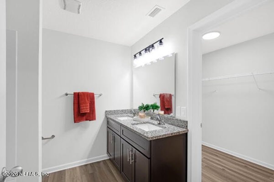 Furnished interior view inside a new home in , Satsuma (Image 10).