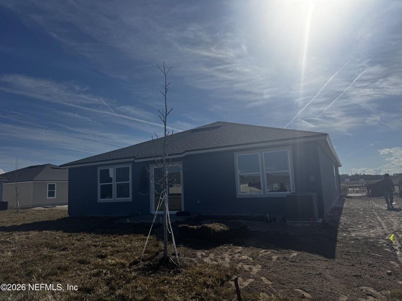 In-progress construction of a new home in The Arbors, Jacksonville, FL (Image 40).