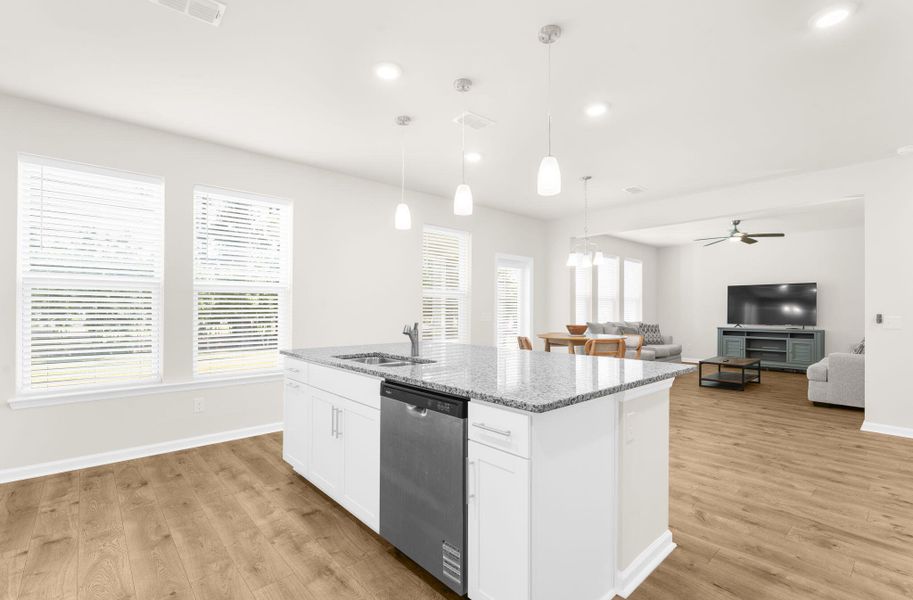 Furnished interior view inside a new home in The Groves of Berkeley, Moncks Corner (Image 15).