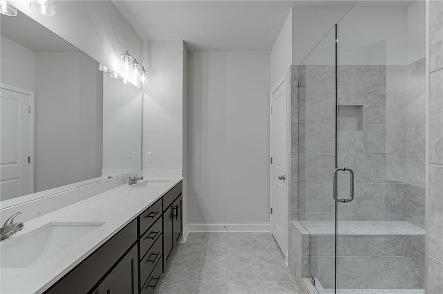 Furnished interior view inside a new home in , Sugar Hill (Image 10).