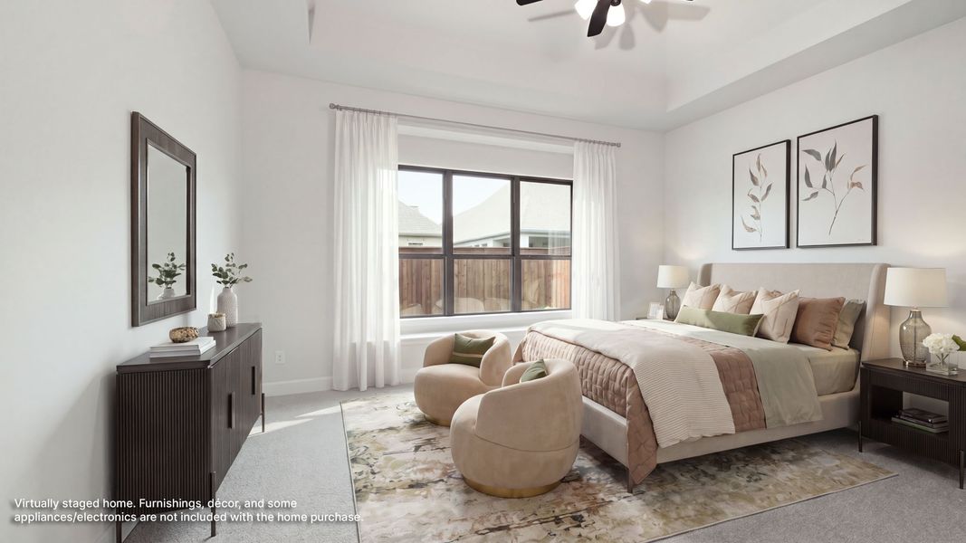 Furnished interior view inside a new home in Terraces, Rockwall (Image 8).