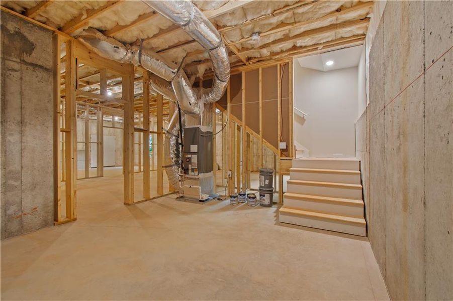 Furnished interior view inside a new home in , Dawsonville (Image 3).