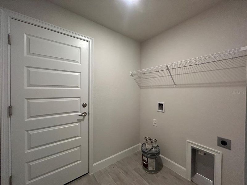 Laundry Room with Hook Ups Laundry Room with Hook Ups