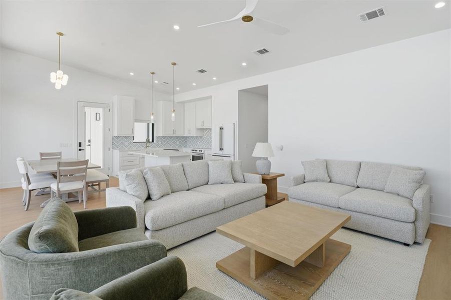 Furnished interior view inside a new home in , Graford (Image 5).
