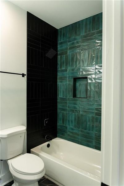 Furnished interior view inside a new home in , Atlanta (Image 5).