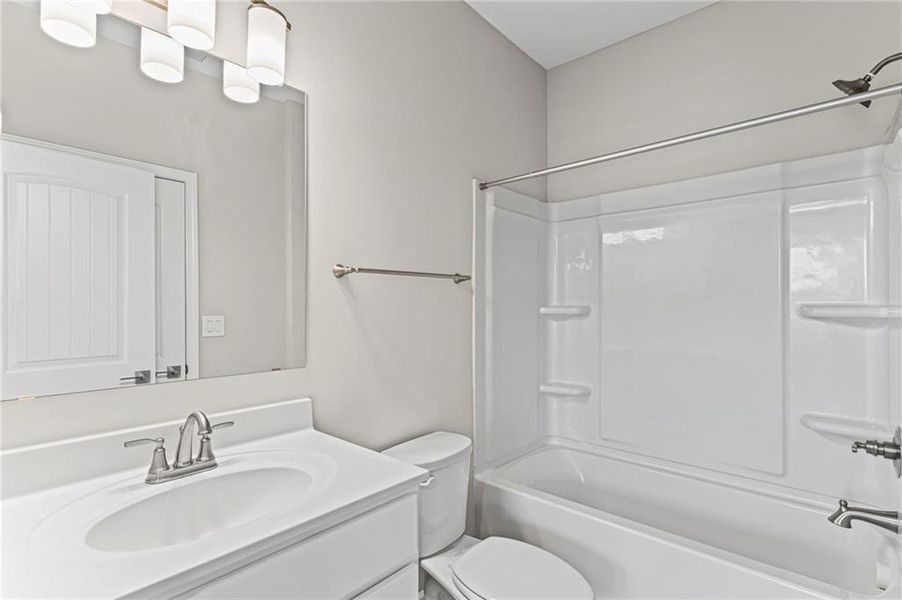 Furnished interior view inside a new home in The Reserve At Liberty Park, Braselton (Image 14). Furnished interior view inside a new home in The Reserve At Liberty Park, Braselton (Image 14).