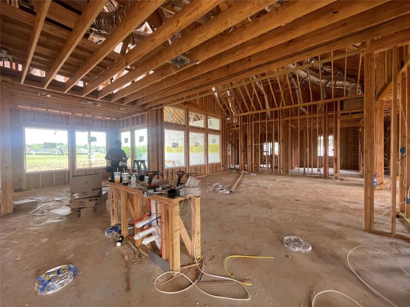 In-progress construction of a new home in , Montgomery, TX (Image 24). In-progress construction of a new home in , Montgomery, TX (Image 24).
