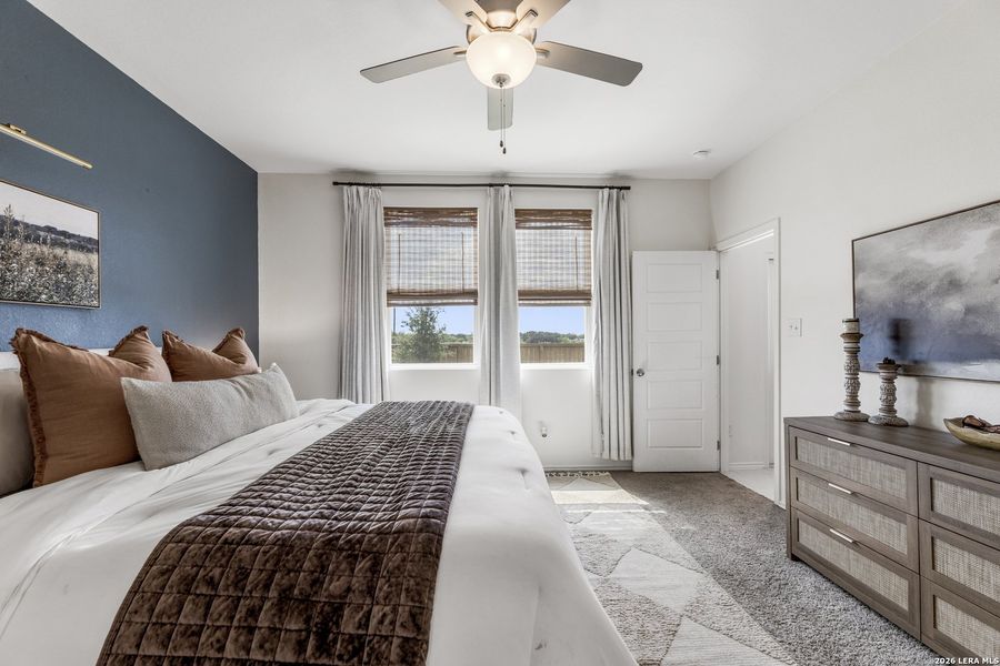 Furnished interior view inside a new home in Applewhite Meadows, San Antonio (Image 10).