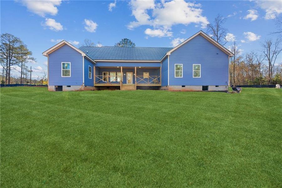 Exterior details and patio area of a home in , Locust Grove (Image 26).