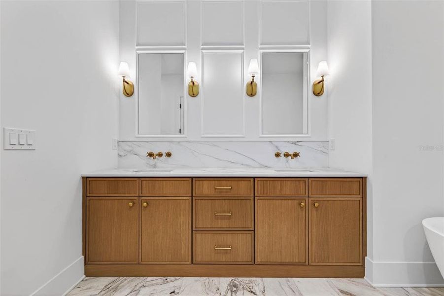 Furnished interior view inside a new home in , St. Petersburg (Image 17).