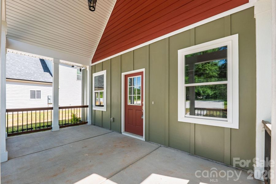 Exterior details and patio area of a home in , Cherryville (Image 4). Exterior details and patio area of a home in , Cherryville (Image 4).