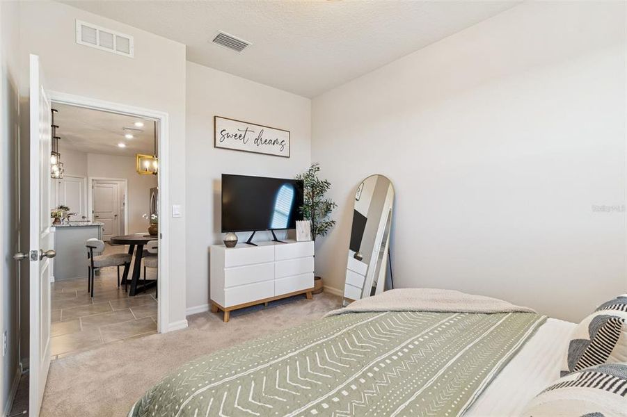 Furnished interior view inside a new home in , Wesley Chapel (Image 39).