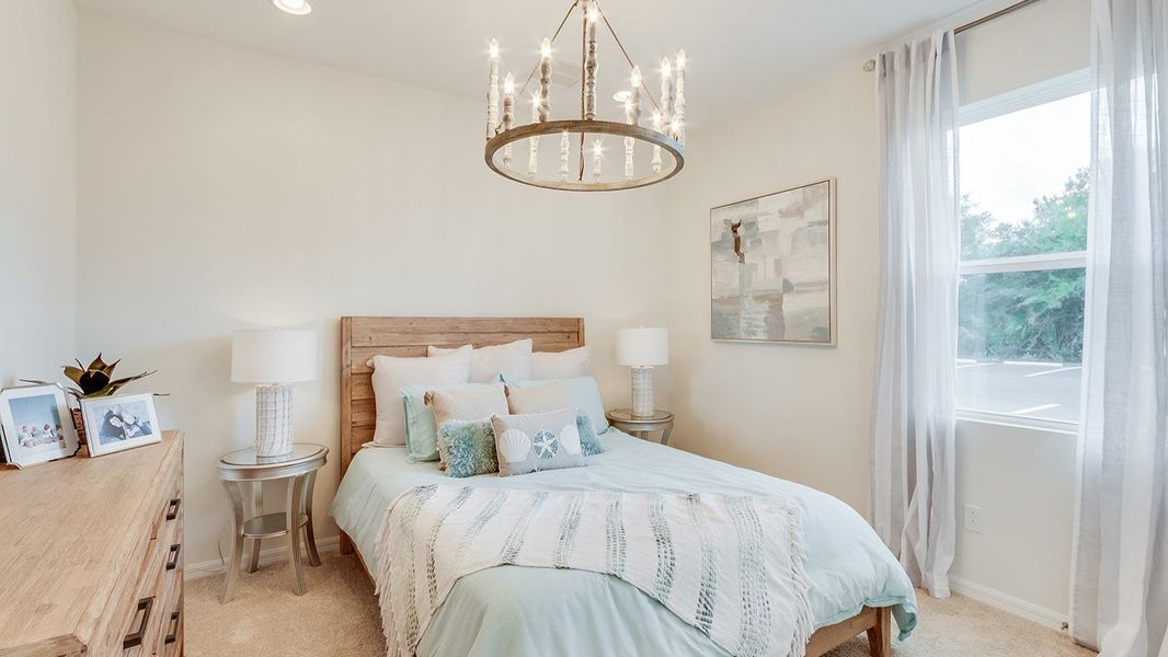 Representative furnished interior of a home built from the Kellen by D.R. Horton in Deep Creek Tradition Series, Punta Gorda (Image 14).