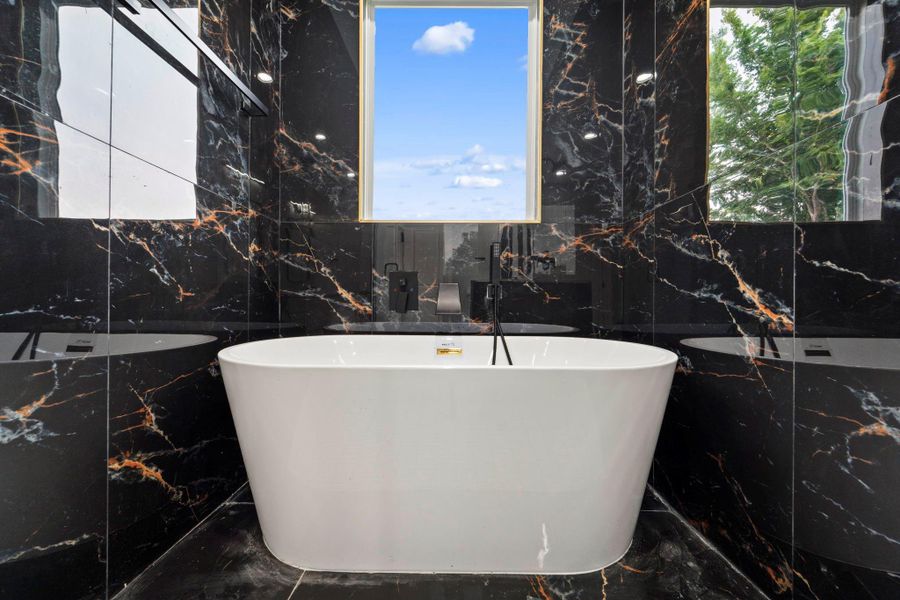 Close-up of interior finishes inside a home in , Houston (Image 10).