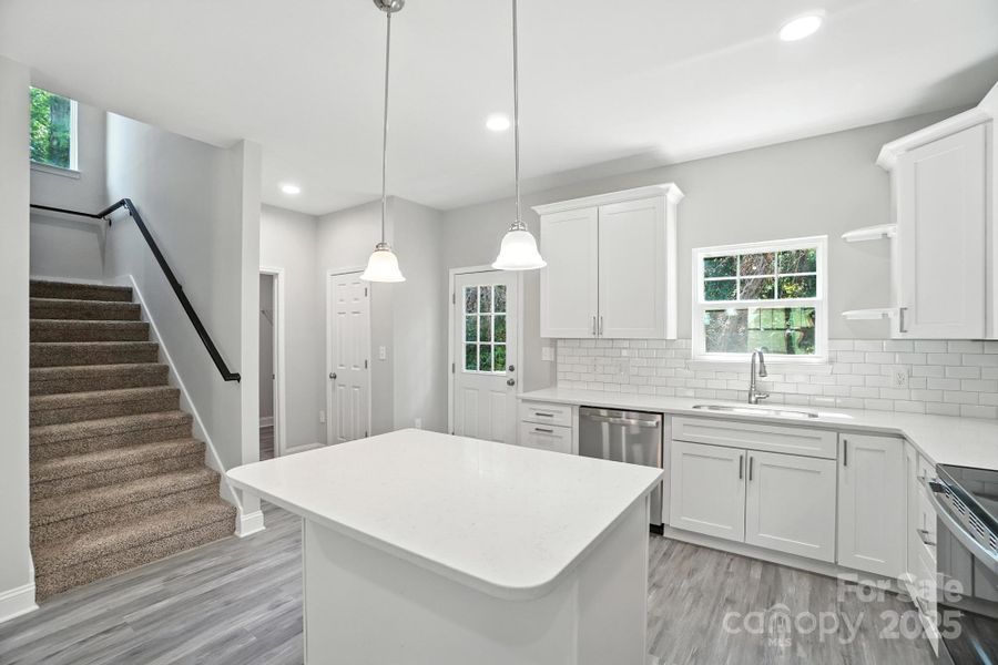 Furnished interior view inside a new home in , Charlotte (Image 13).