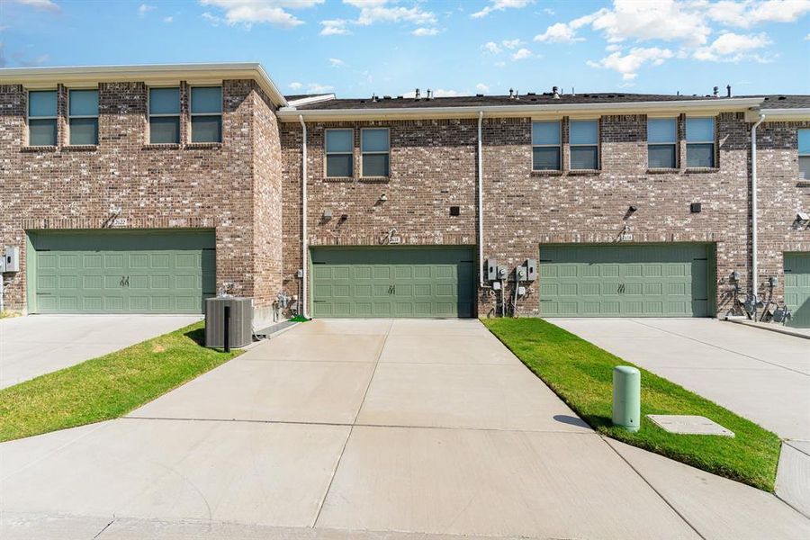 Front exterior of a new home in , Garland, TX, highlighting curb appeal (Image 19).