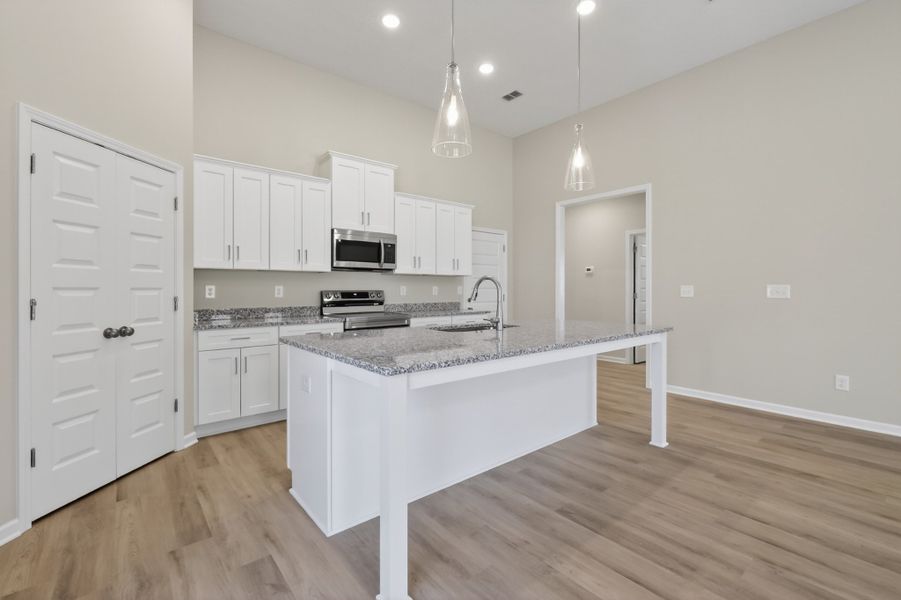 Furnished interior view inside a new home in Legacy Preserve, Tullahoma (Image 9).