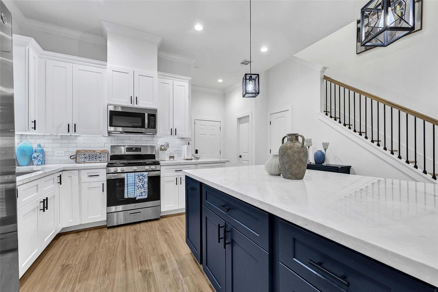 Furnished interior view inside a new home in , Houston (Image 14).