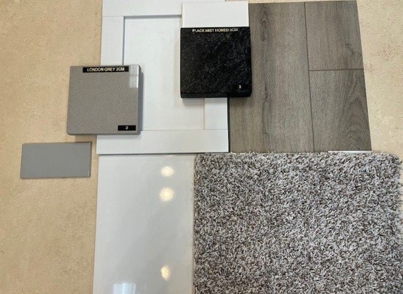 Sample of building materials used in homes in Jordan's Ranch, San Antonio (Image 20).