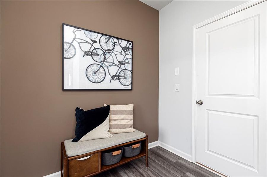 Furnished interior view inside a new home in Rhodes Glen, Lawrenceville (Image 32).