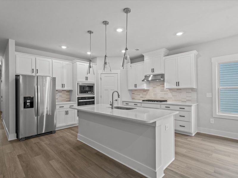 Furnished interior view inside a new home in Riverwood Farm, Piedmont (Image 4).