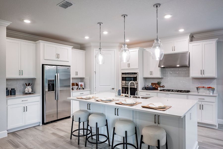 Representative furnished interior of a home built from the Torres by Taylor Morrison in Headwaters at Lofton Creek, Yulee (Image 4).
