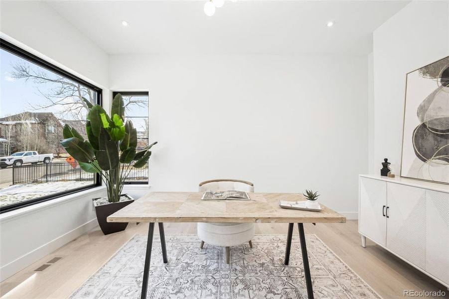 Furnished interior view inside a new home in , Denver (Image 11).