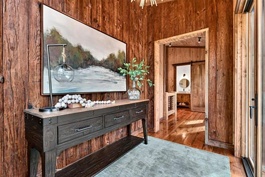 Furnished interior view inside a new home in , Blue Ridge (Image 8).