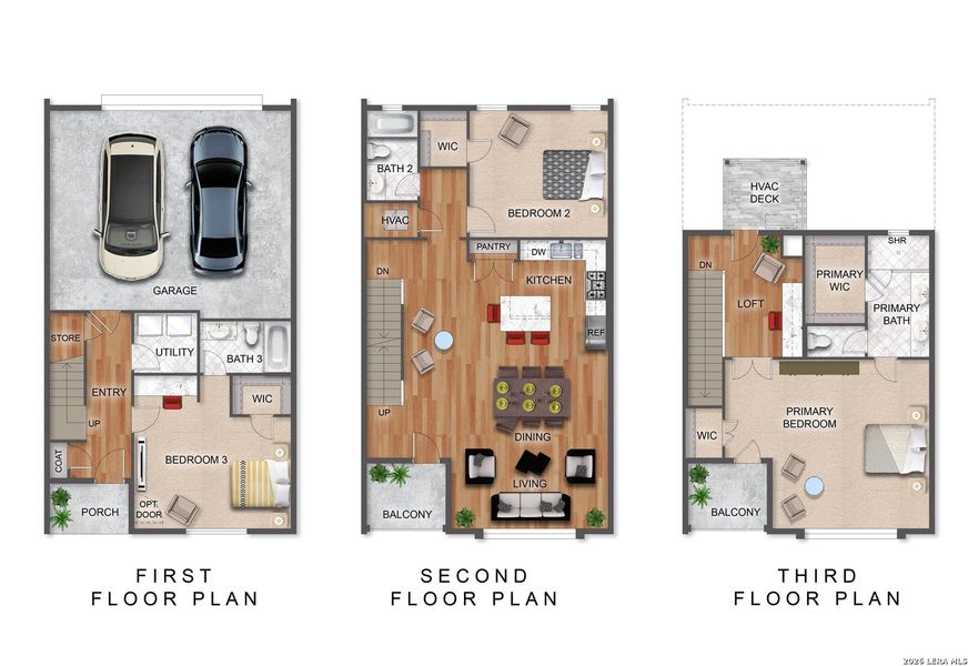 2D floor plan layout of this home in , San Antonio, TX (Image 5).