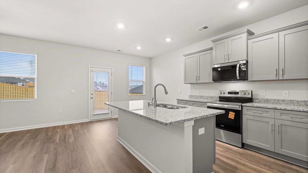 Furnished interior view inside a new home in Captain's Corner, Grovetown (Image 5).