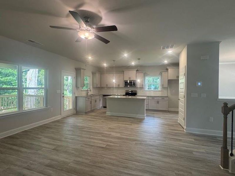 Spacious, unfurnished interior of a new home in Eagle Heights, Maysville (Image 17). Spacious, unfurnished interior of a new home in Eagle Heights, Maysville (Image 17).