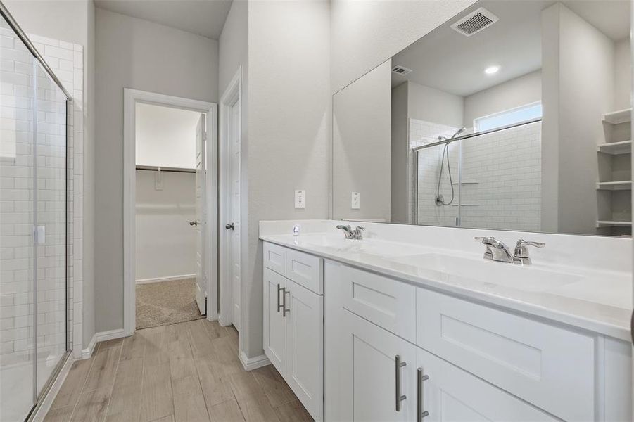 Furnished interior view inside a new home in The Overlook, Fort Worth (Image 14).