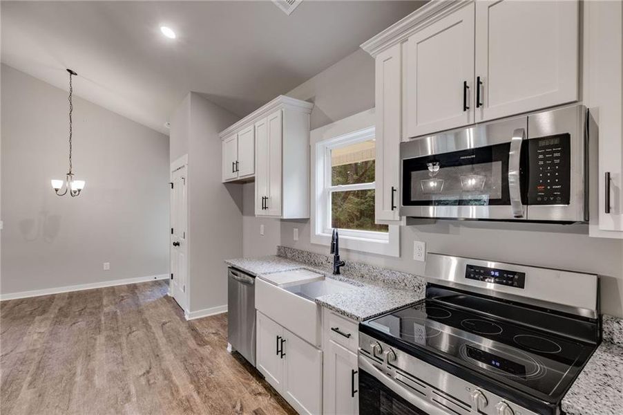 Furnished interior view inside a new home in , Buchanan (Image 6).