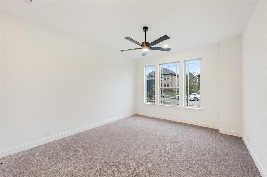 Spacious, unfurnished interior of a new home in Windsong Ranch Classic 61, Prosper (Image 28).