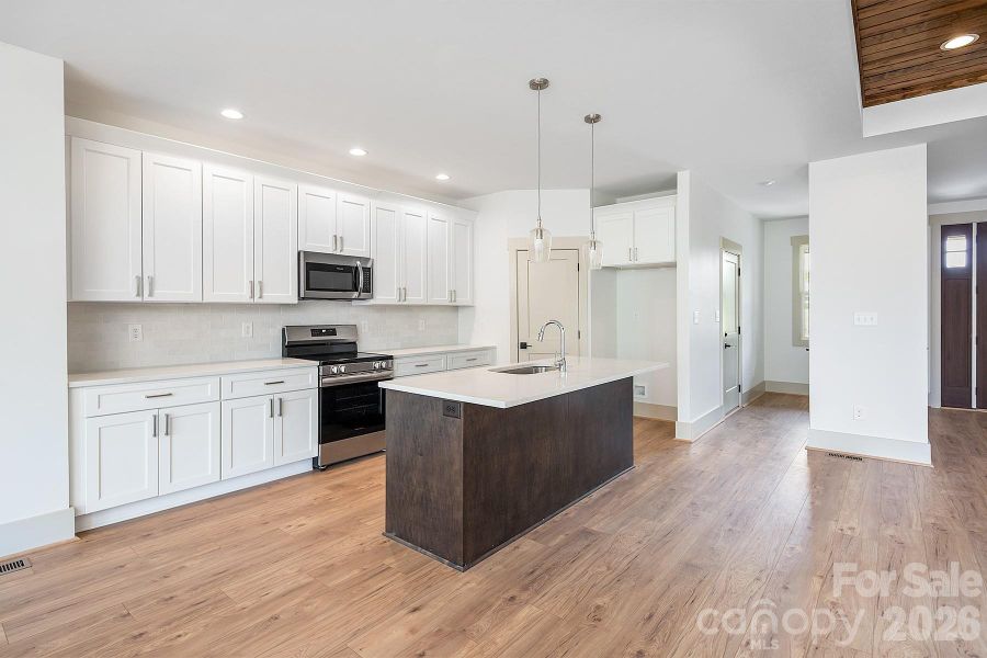 Furnished interior view inside a new home in , Norwood (Image 5).
