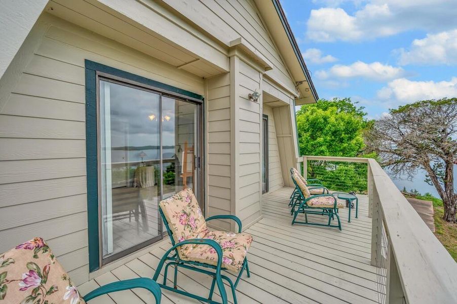 Exterior details and patio area of a home in , Whitney (Image 26).