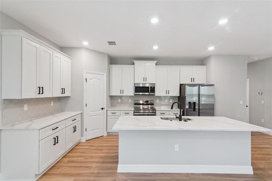 Furnished interior view inside a new home in , Homosassa (Image 5).
