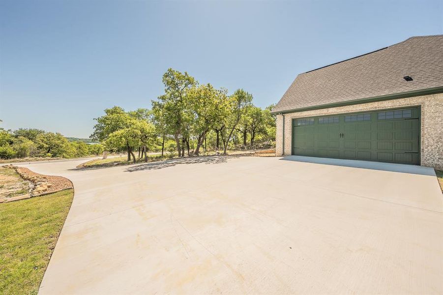 2 Car Garage with plenty of outdoor parking