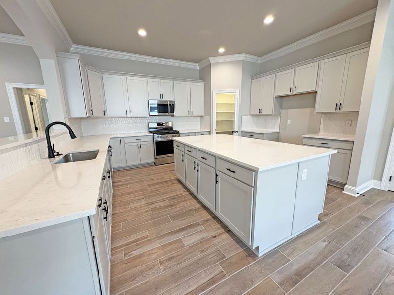 Furnished interior view inside a new home in Longleaf, Lumberton (Image 5).