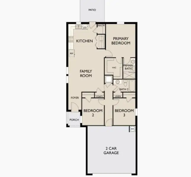 2D floor plan layout of this home in Elm Park, Austin, TX (Image 2). 2D floor plan layout of this home in Elm Park, Austin, TX (Image 2).