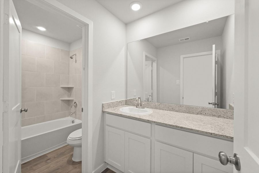 Furnished interior view inside a new home in The Villages at Westpointe, Dayton (Image 8). Furnished interior view inside a new home in The Villages at Westpointe, Dayton (Image 8).