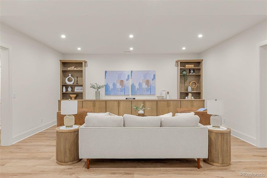 Furnished interior view inside a new home in , Greenwood Village (Image 4). Furnished interior view inside a new home in , Greenwood Village (Image 4).