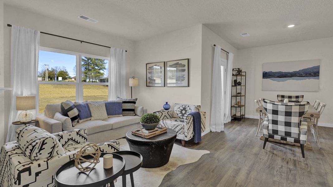 Furnished interior view inside a new home in Fairview Hills, Cleveland (Image 26).