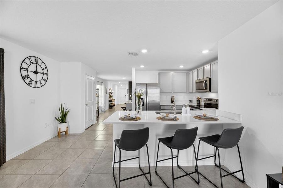 Furnished interior view inside a new home in Berry Bay, Wimauma (Image 14).